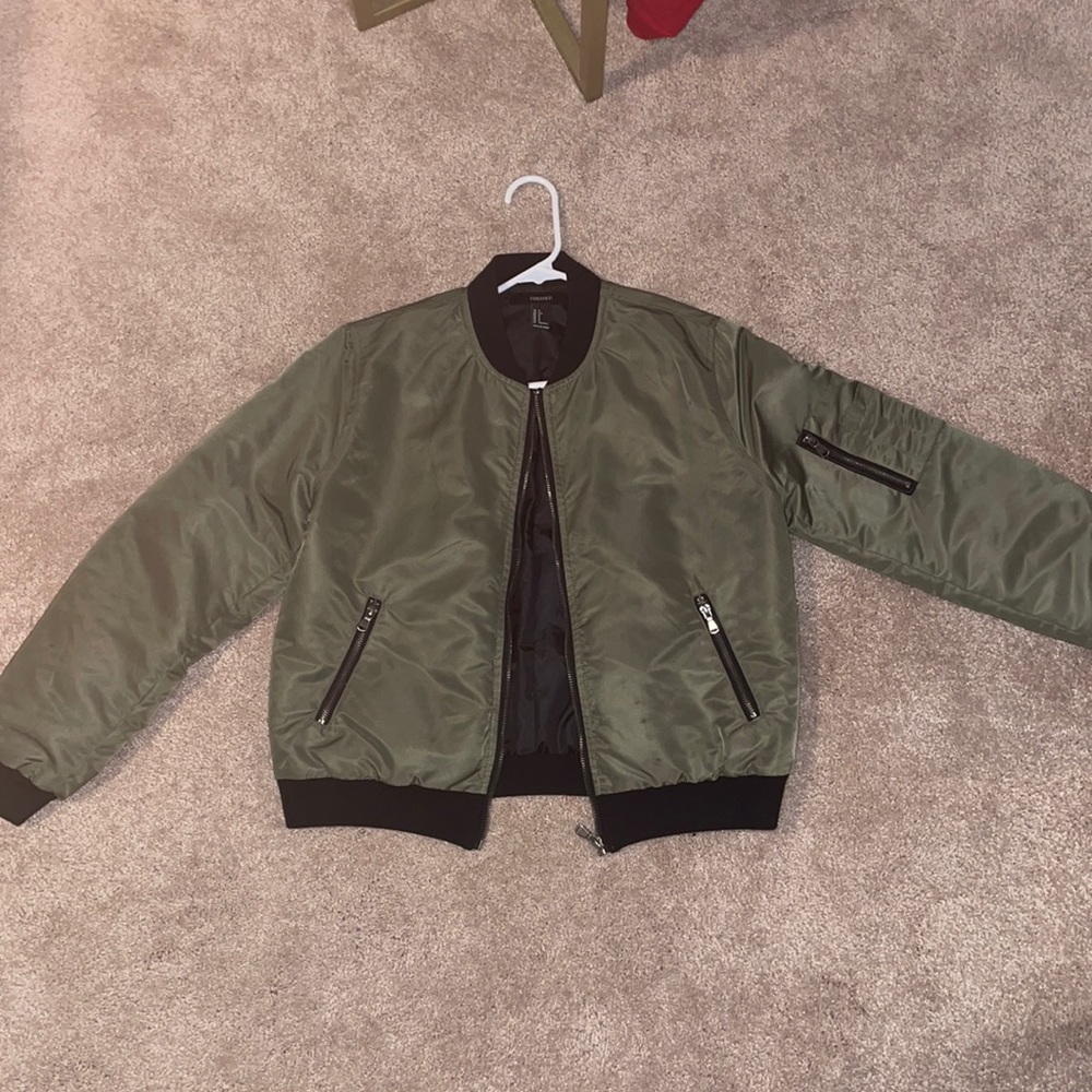 Forever 21 bomber jacket